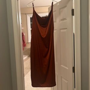 Women’s Burnt Orange Dress